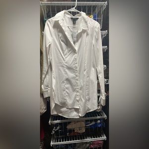 White House Black Market French Style Button Down Blouse. NWT